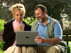 HD: Senior Couple Stock Footage