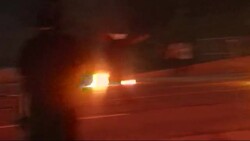 On Monday night, police in Ferguson, Missouri used bullhorns, noisemakers and armored vehicles to push back the crowd. In one confrontation, officers fired tear gas and flash grenades. (Aug. 19) News Clip