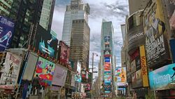 NEW YORK CITY - Times Square Stock Footage