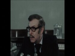 SYND 20 12 74 WOLFF PRESS CONFERENCE ON ULSTER News Clip