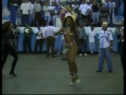 BRAZIL: RIO DE JANEIRO: DANCERS PREPARE FOR MARDI GRAS CARNIVAL News Clip