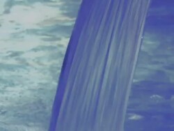 Falling water background Stock Footage