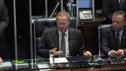 VOICED : Senado de Brasil inicio debates sobre impeachment a Rousseff News Clip