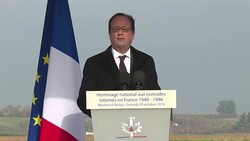 CLEAN : Hollande admits France's WWII role in Roma internment News Clip