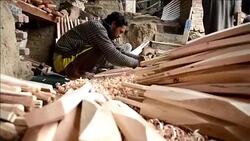 CLEAN : From willow to wicket: Kashmir's cricket bat making village News Clip
