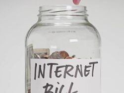 Money Jar Stock Footage