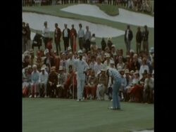 SYND 7 4 73  MASTER GOLF TOURNAMENT IN AUGUSTA, GEORGIA News Clip