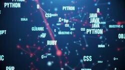 Software Programming Languages Stock Footage
