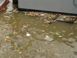 Water pollution Stock Footage