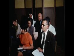 SYND 16/4/70 UN HUMAN RIGHTS COMMITTEE HEAR ALLEGATIONS OF TORTURE BY ISRAELI OCCUPYING FORCES AND MEET WITH JORDANIAN PREMIER TALHOUNI News Clip