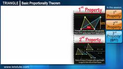 Basic Proportionality Theorem - Thales Theorem Instructional Video