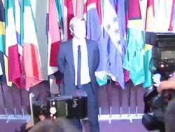 'Welcome to Gulu' Exhibition and Benefit Art Sale for the UNODC Stock Footage