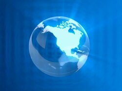 Earth Animation HD Seamless Loop Stock Footage