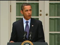 President Barack Obama says critics of his health care overhaul are working from 'a familiar Washington script that we've seen many times before' that favors politics over policy News Clip