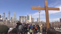 Good Friday Tradition Unfolds on Brooklyn Bridge Instructional Video