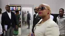 CLEAN : Graca Machel's daughter wins domestic abuse case News Clip