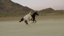 Attractive Woman Riding Horse Stock Footage