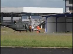 Bodies being moved after plane crash on Baru volcano News Clip