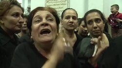 CLEAN : Thousands mourn victims of Egypt church News Clip