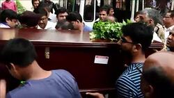 CLEAN : Body of Dhaka attack victim arrives home to India News Clip