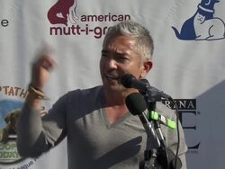 SPEECH: Cesar Millan at the North Shore Animal League Pet Adoptathon Weekend 2010 with Cesar Millan at Port Washington NY. (Footage by WireImage Video/GettyImages) Stock Footage