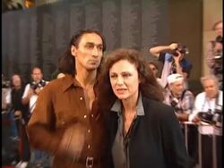 'A Walk In The Clouds' Premiere Stock Footage