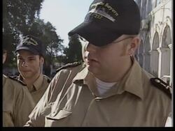 German marines on shore leave in Djibouti before mission. Instructional Video