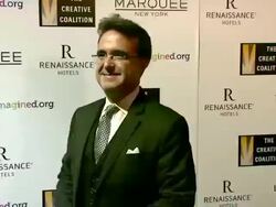 Emilio Pardo at The Creative Coalition's Spotlight Awards Dinner Gala Stock Footage