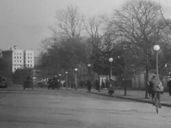 Washington DC streets in the 1920s Stock Footage