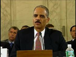With just three words, Attorney General-designate Eric Holder capped years of angry debate over U.S. counterterrorism policy and declared a major break from the Bush administration. News Clip