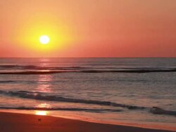 Atlantic Sunrise Stock Footage