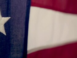 American Flag Stock Footage