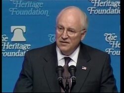 Vice President comments on Iraq war success News Clip