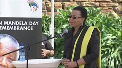 Mandela's wife Graca Machel and Archbishop Tutu speak on anniversary of Madiba's death News Clip