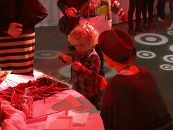 Ashlee Simpson at the Lucky Magazine And Target Celebrate Launch Of Lucky Kids Magazine at Hollywood CA. (Footage by WireImage Video/GettyImages) Stock Footage