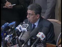 EGYPT: ARAFAT TURNS TO ARAB LEAGUE FOREIGN MINISTER 2 News Clip