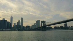Manhattan Dusk - Establishing Shot Stock Footage