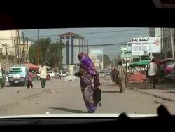 Hargeisa, capital of self-proclaimed independent state of Somaliland Stock Footage