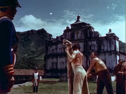 Man being whipped Stock Footage