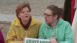 CLEAN : Friends of the Earth protests mega mergers at EU News Clip