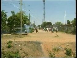 ZIMBABWE: RIOTS OVER RISING FOOD PRICES News Clip