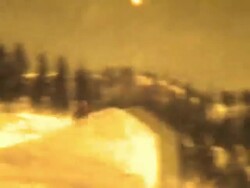 Ski Jump Old School 1972 Stock Footage