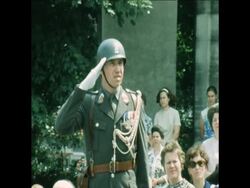 UPITN 3 7 73 KOSYGIN LAYS MEMORIAL WREATH News Clip