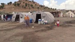 CLEAN : Where can we go Kurds fleeing Turkey fighting living in camp News Clip