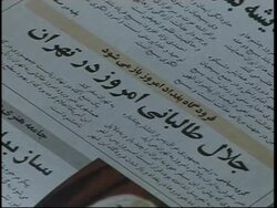 Reactions to proposed visit to Iran by Iraqi  President Talabani News Clip