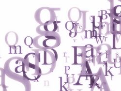 Letters (CGI) Stock Footage