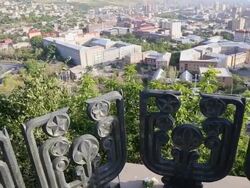 Yerevan, view of the city Stock Footage