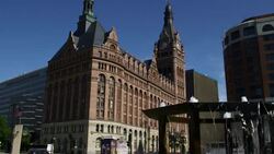 Milwaukee City Hall Stock Footage