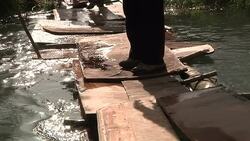 Bridge Being Built News Clip