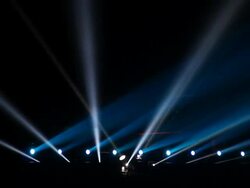 Stage light Stock Footage